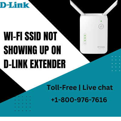 Wi-Fi SSID Not Showing Up On D-Link Extender | +1-800-976-7616